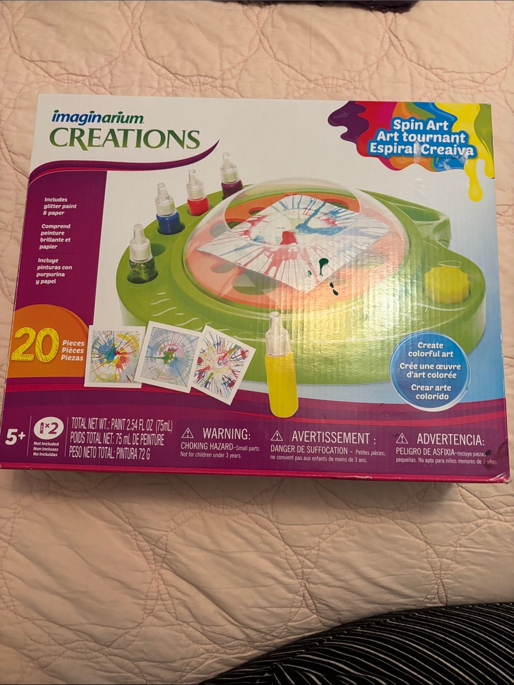 Imaginarium Creations Spin Art Kit -New Toys’R’Us